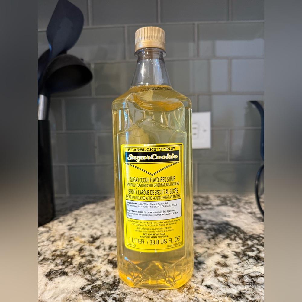 Starbucks Sugar Cookie Syrup